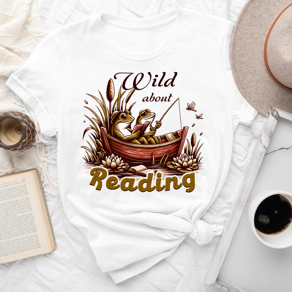 Wild About Reading Tee