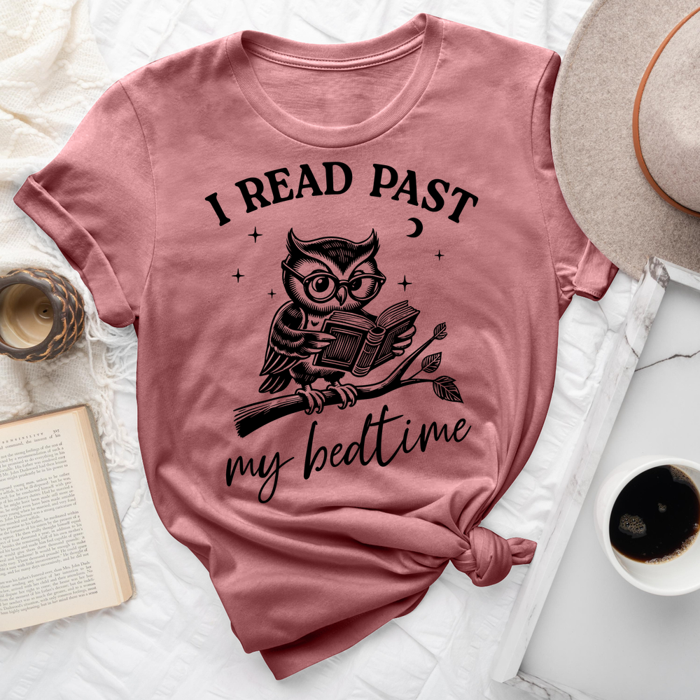 I Read Past My Bedtime Tee