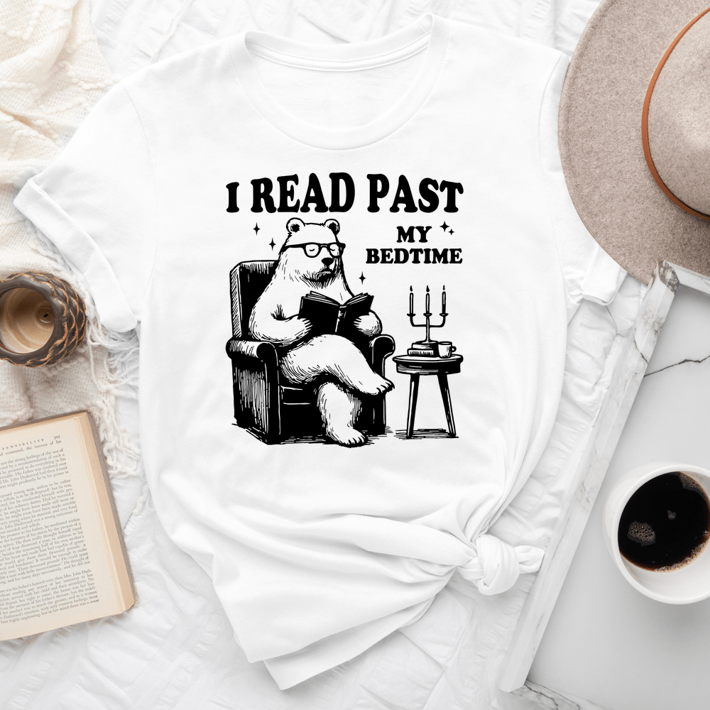 I Read Past My Bedtime Tee
