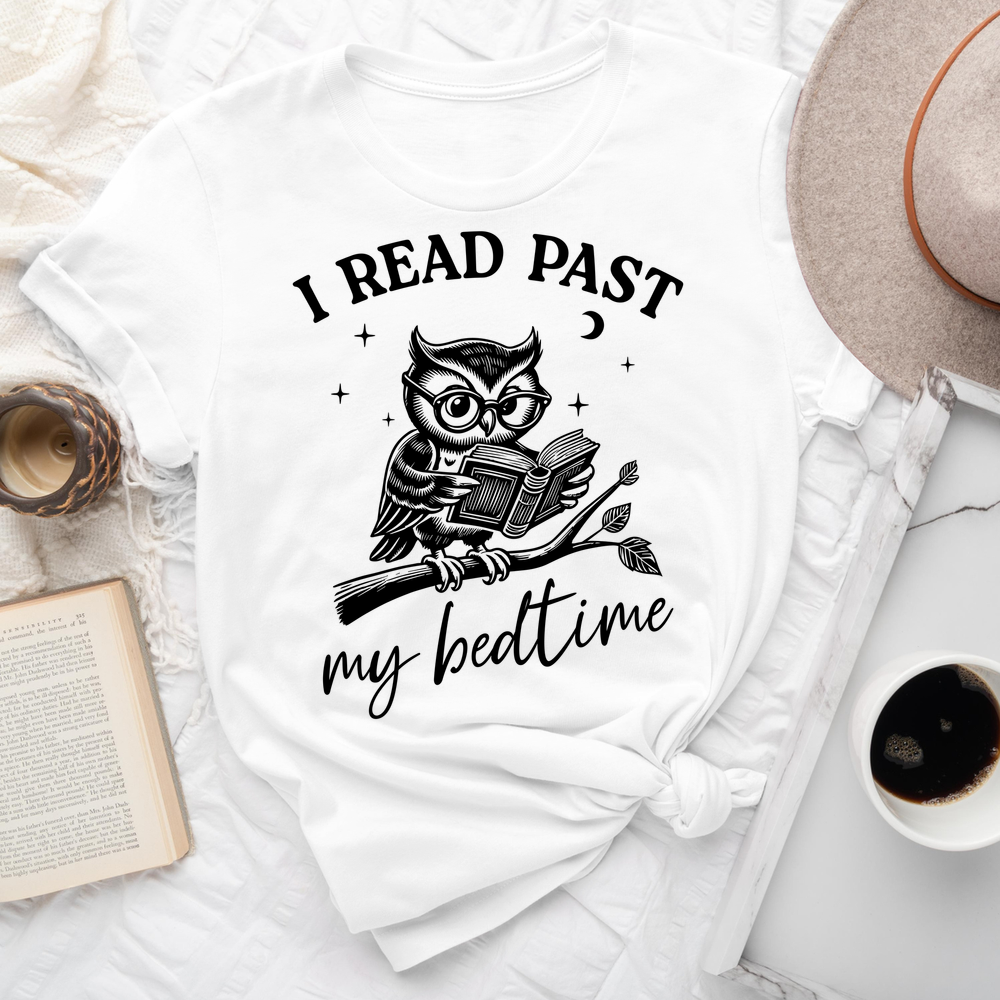 I Read Past My Bedtime Tee
