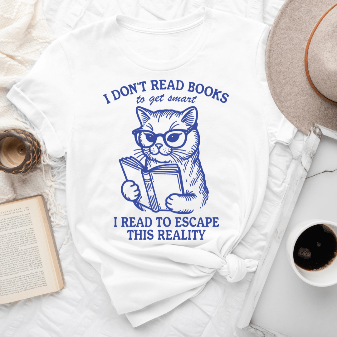 I Read To Escape Tee