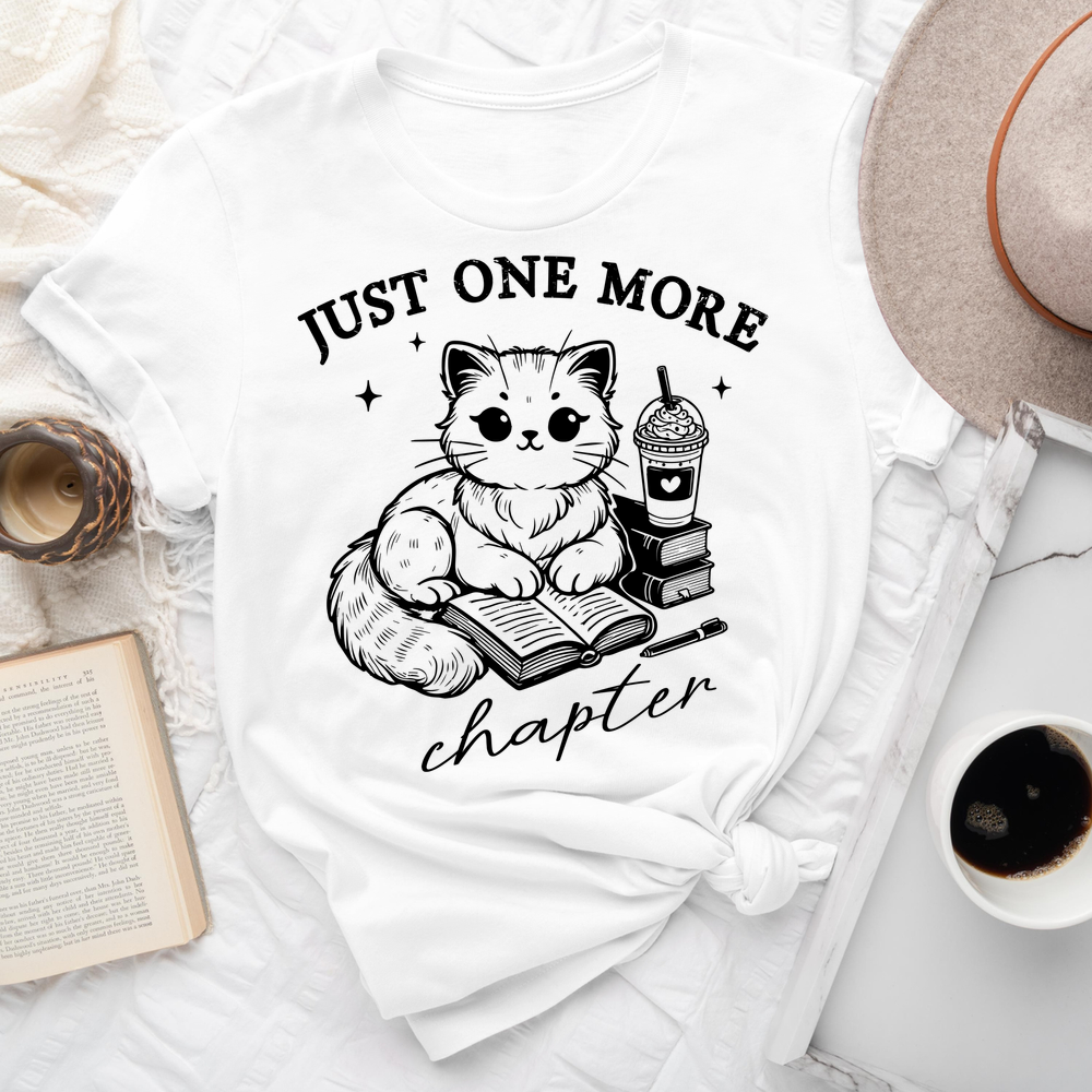 Just One More Chapter Tee