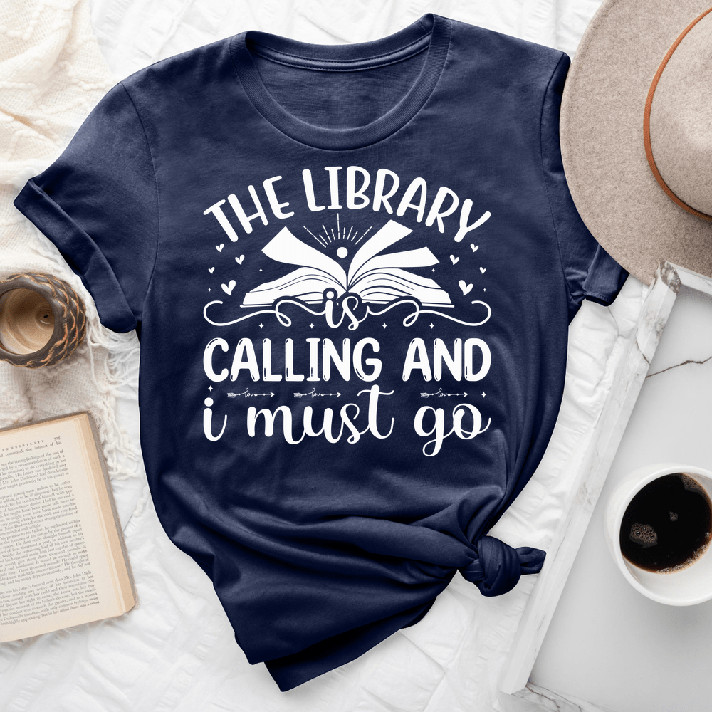 Library Is Calling Tee