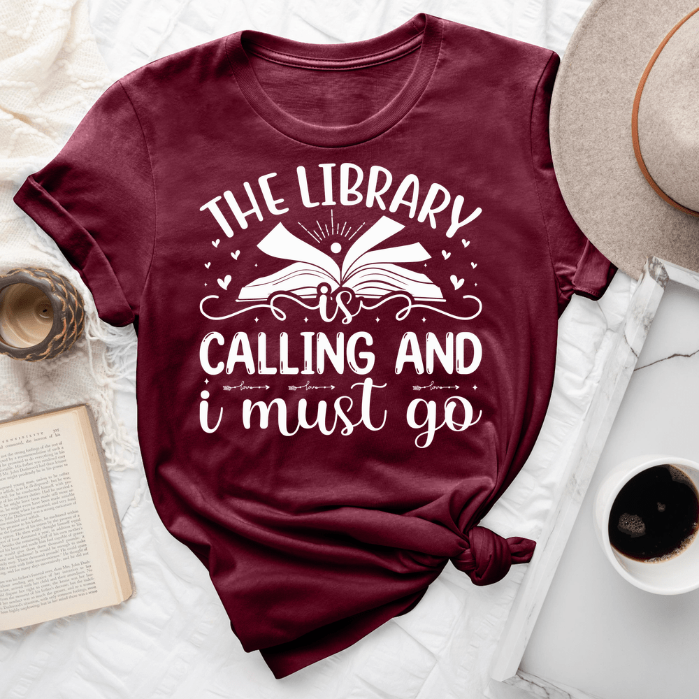 Library Is Calling Tee