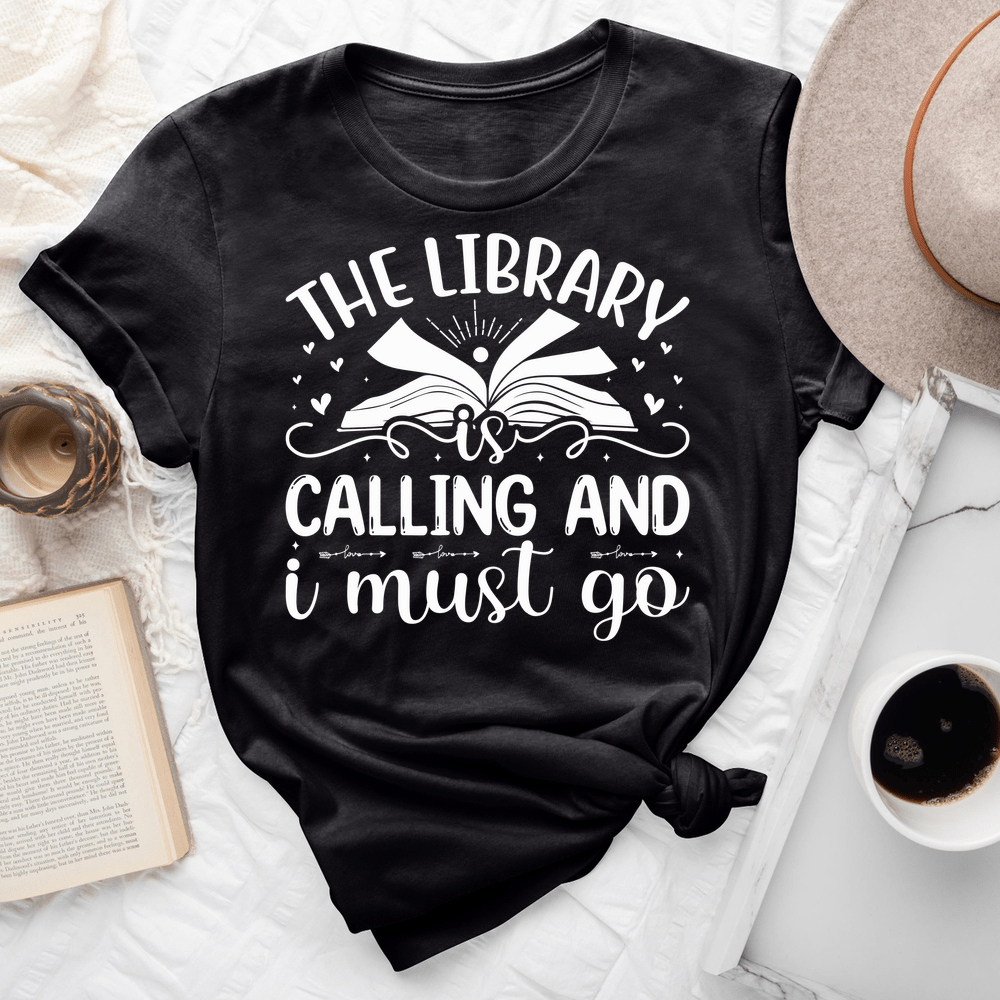 Library Is Calling Tee