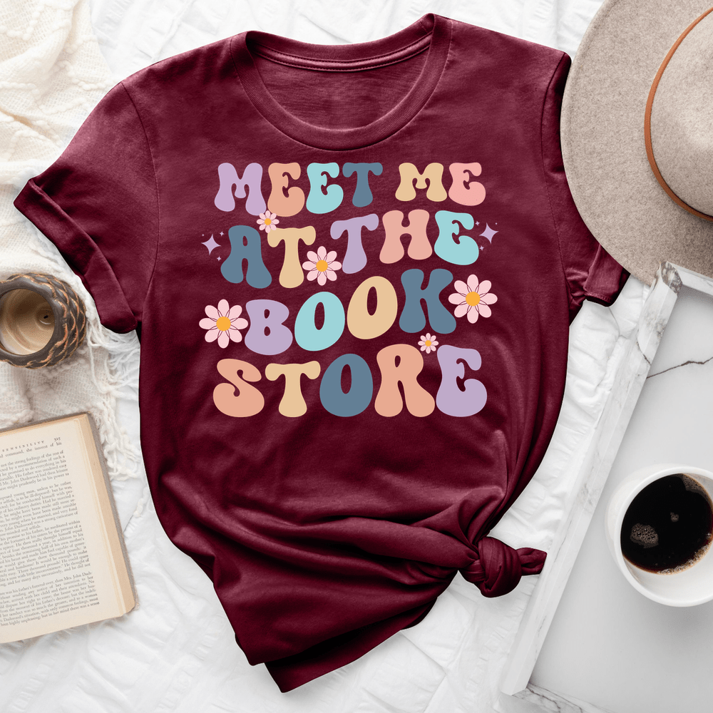 Meet Me At The Book Store Tee