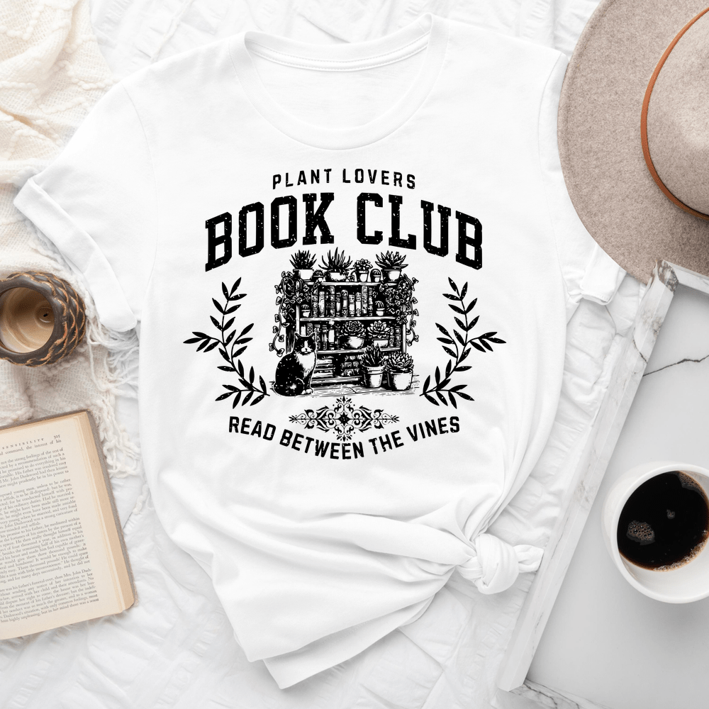 Plant Lovers Book Club Tee