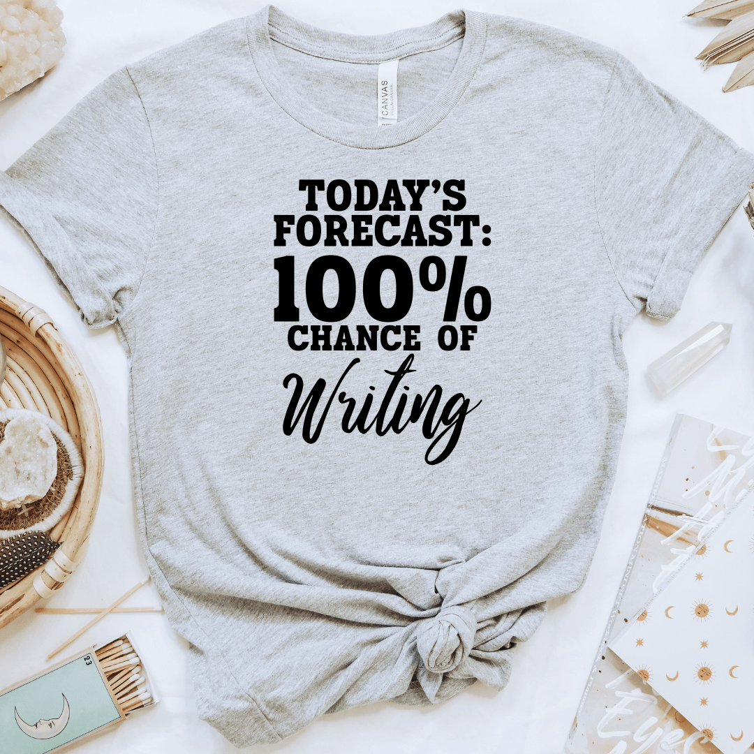 100 Chance Of Writing Tee