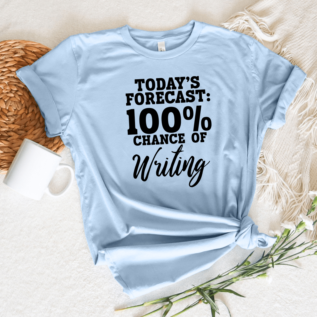 100 Chance Of Writing Tee