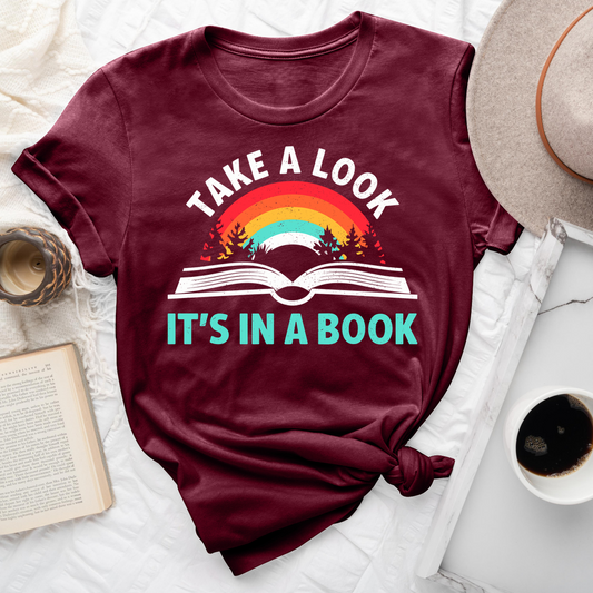 Take A Look It's In A Book Tee