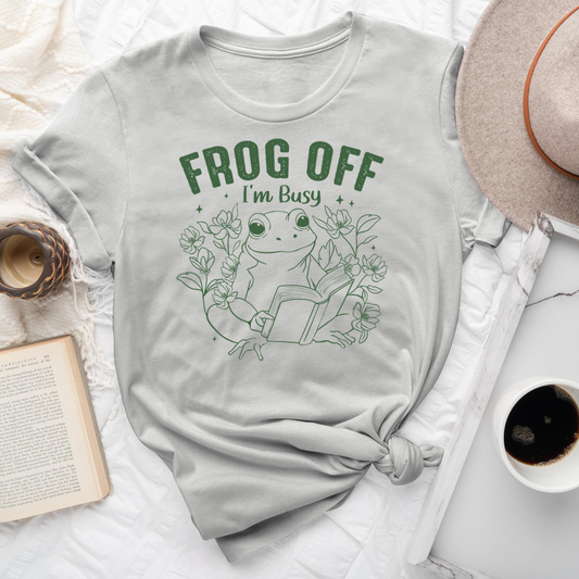Frog Off I'm Busy Tee
