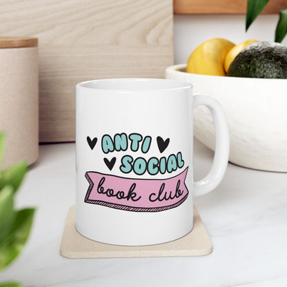 Anti Social Book Club Mug