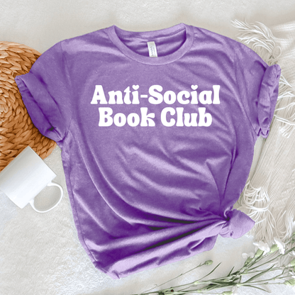 Anti-Social Book Club Tee