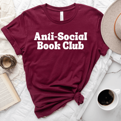 Anti-Social Book Club Tee