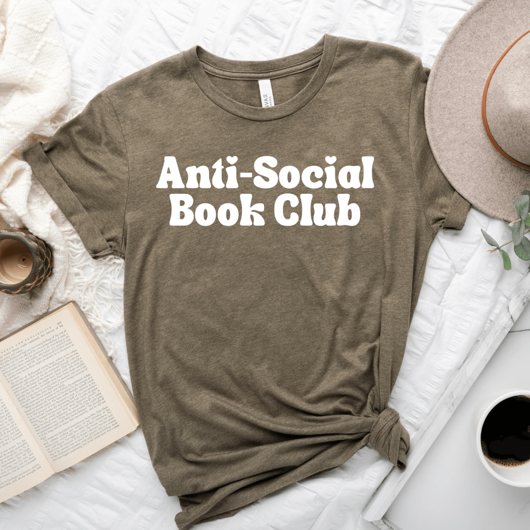 Anti-Social Book Club Tee