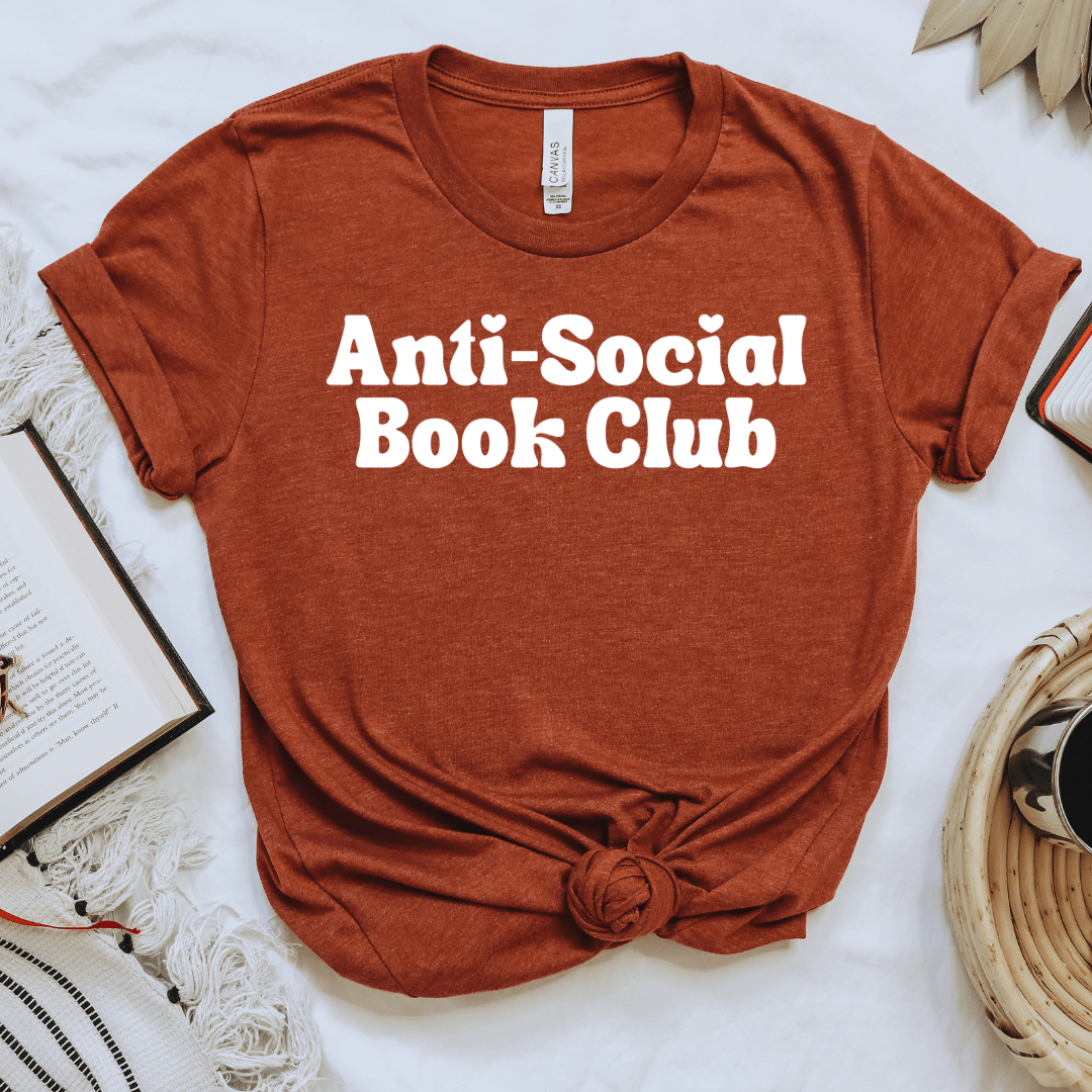 Anti-Social Book Club Tee