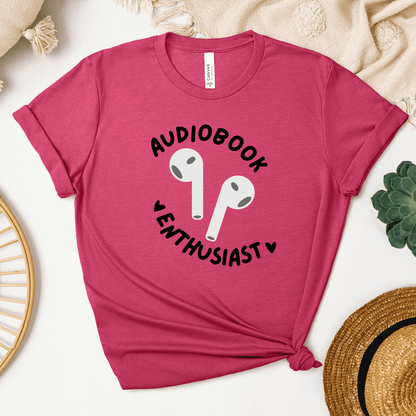 Audiobook Enthusiast Tee