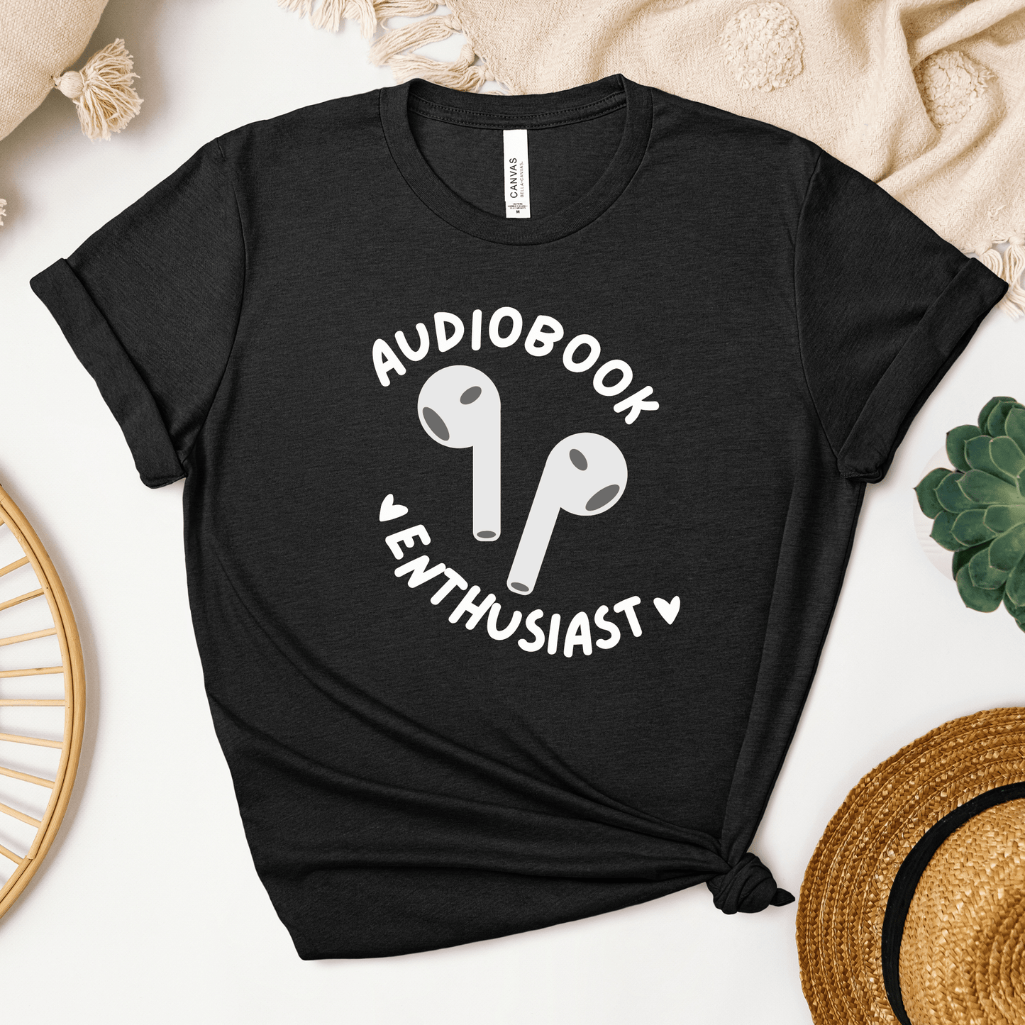 Audiobook Enthusiast Tee