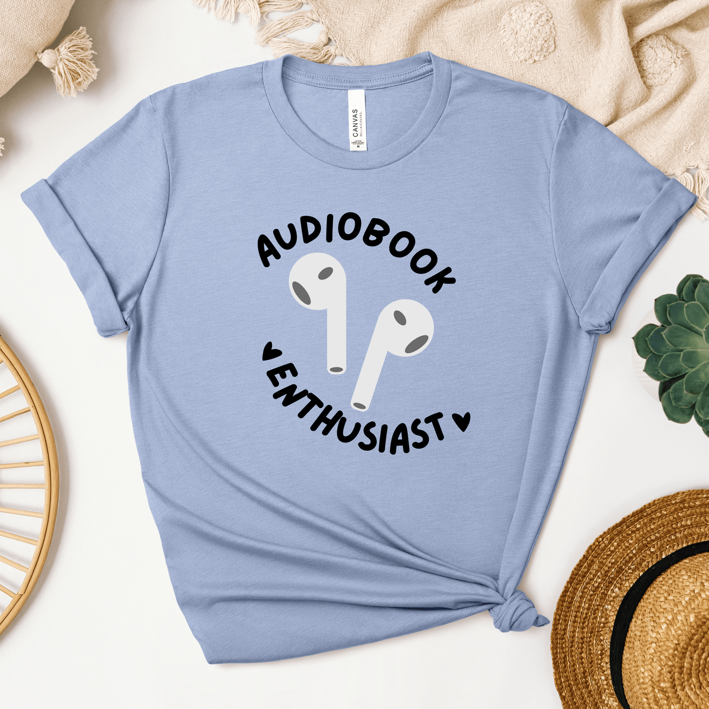 Audiobook Enthusiast Tee