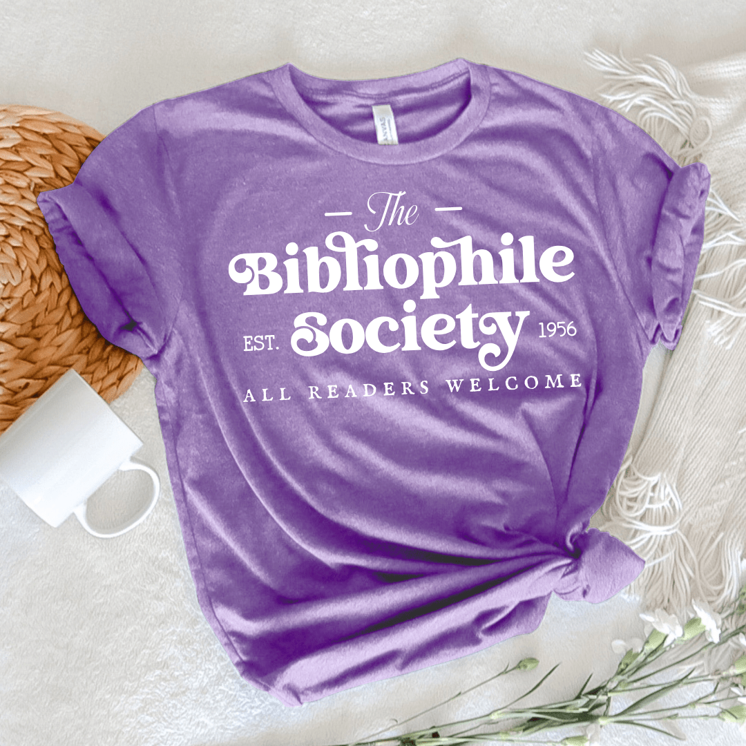 Bibliophile Society Tee