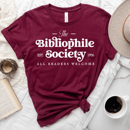 Bibliophile Society Tee