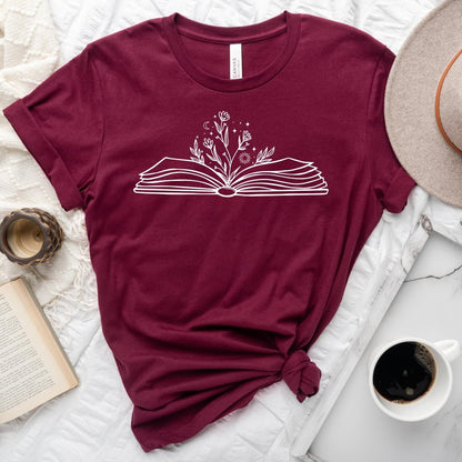 Book Flower Tee