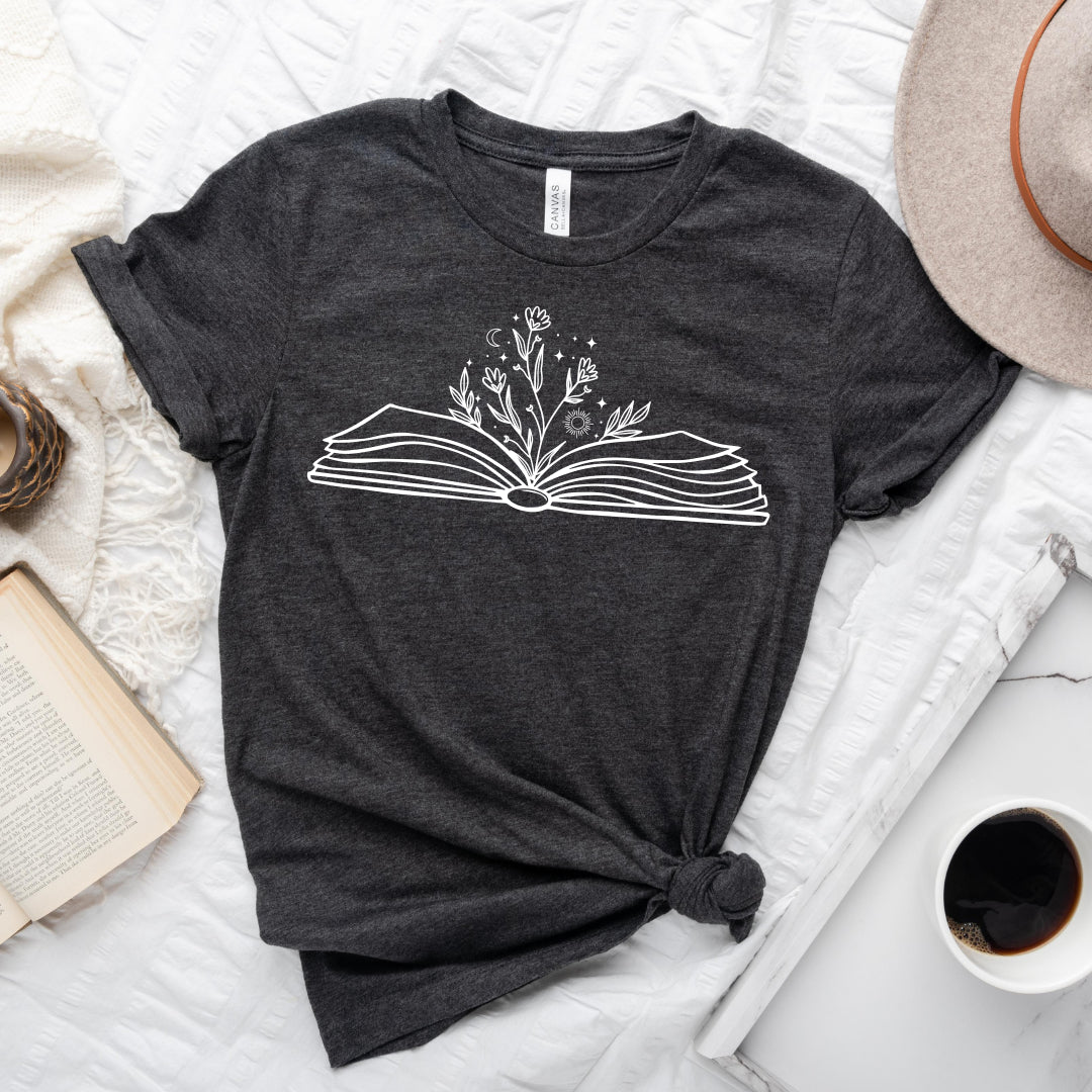 Book Flower Tee