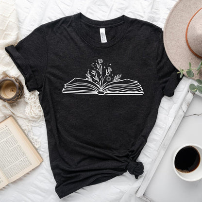 Book Flower Tee