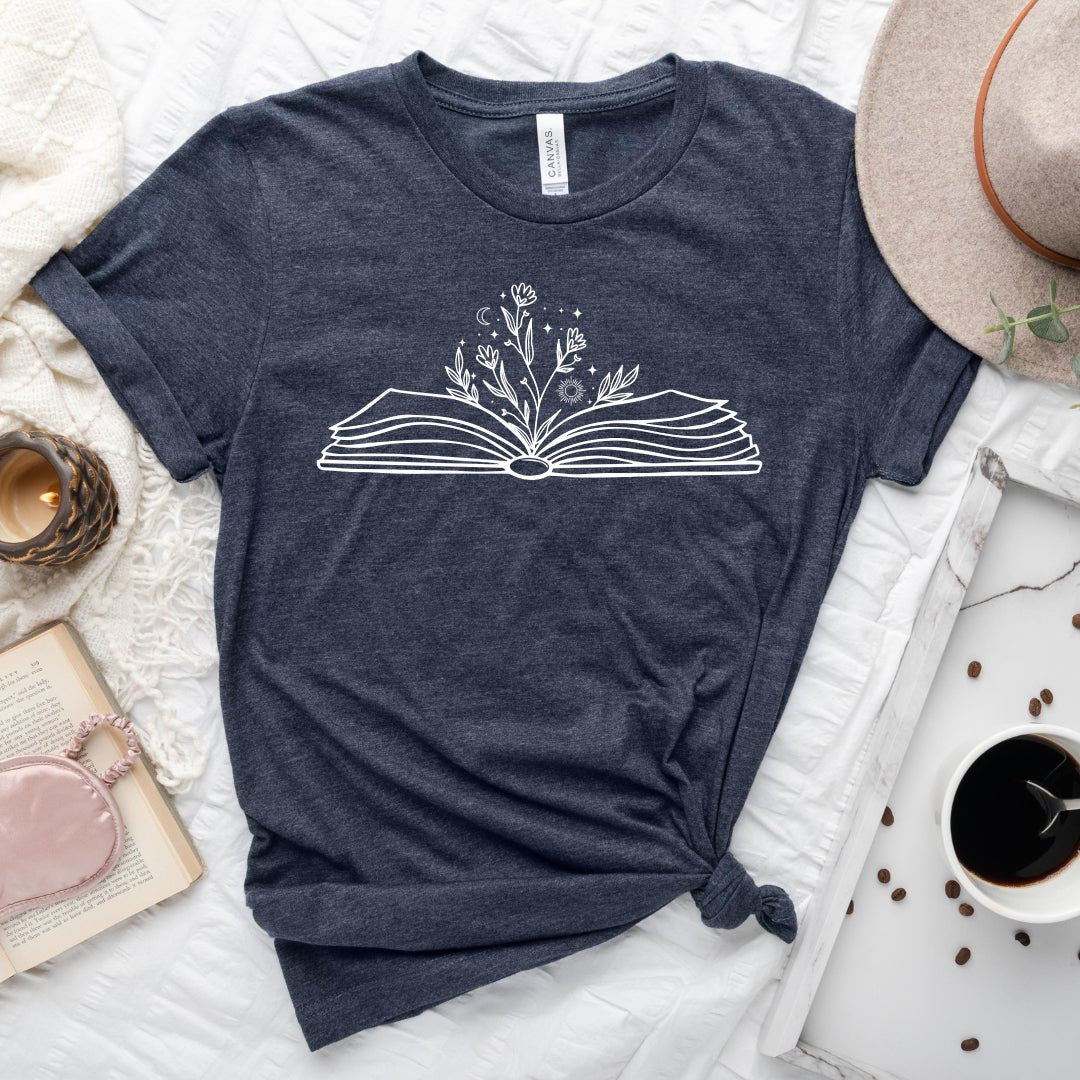 Book Flower Tee