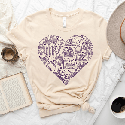 Book of Hearts Tee