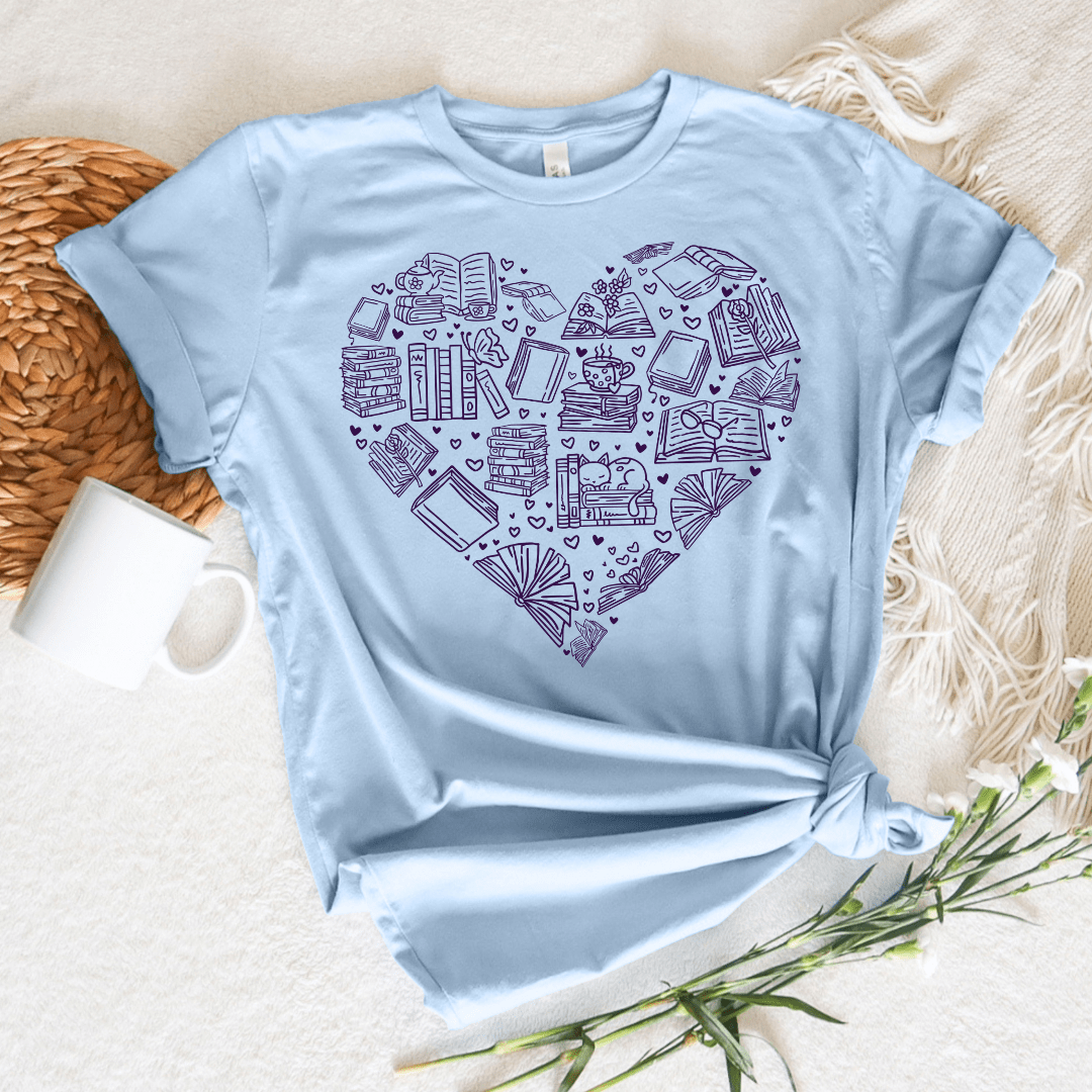 Book of Hearts Tee