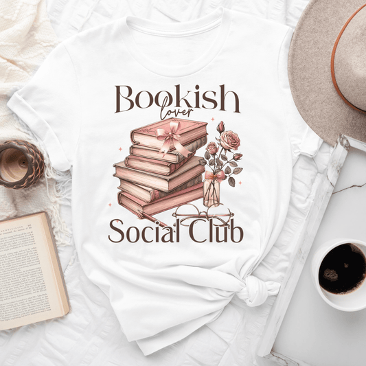 Bookish Lover Social Club Tee