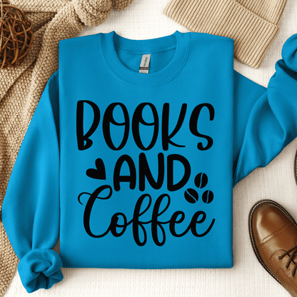 Books And Coffee Crewneck