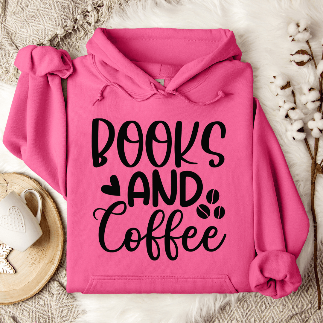 Books And Coffee Hoodie