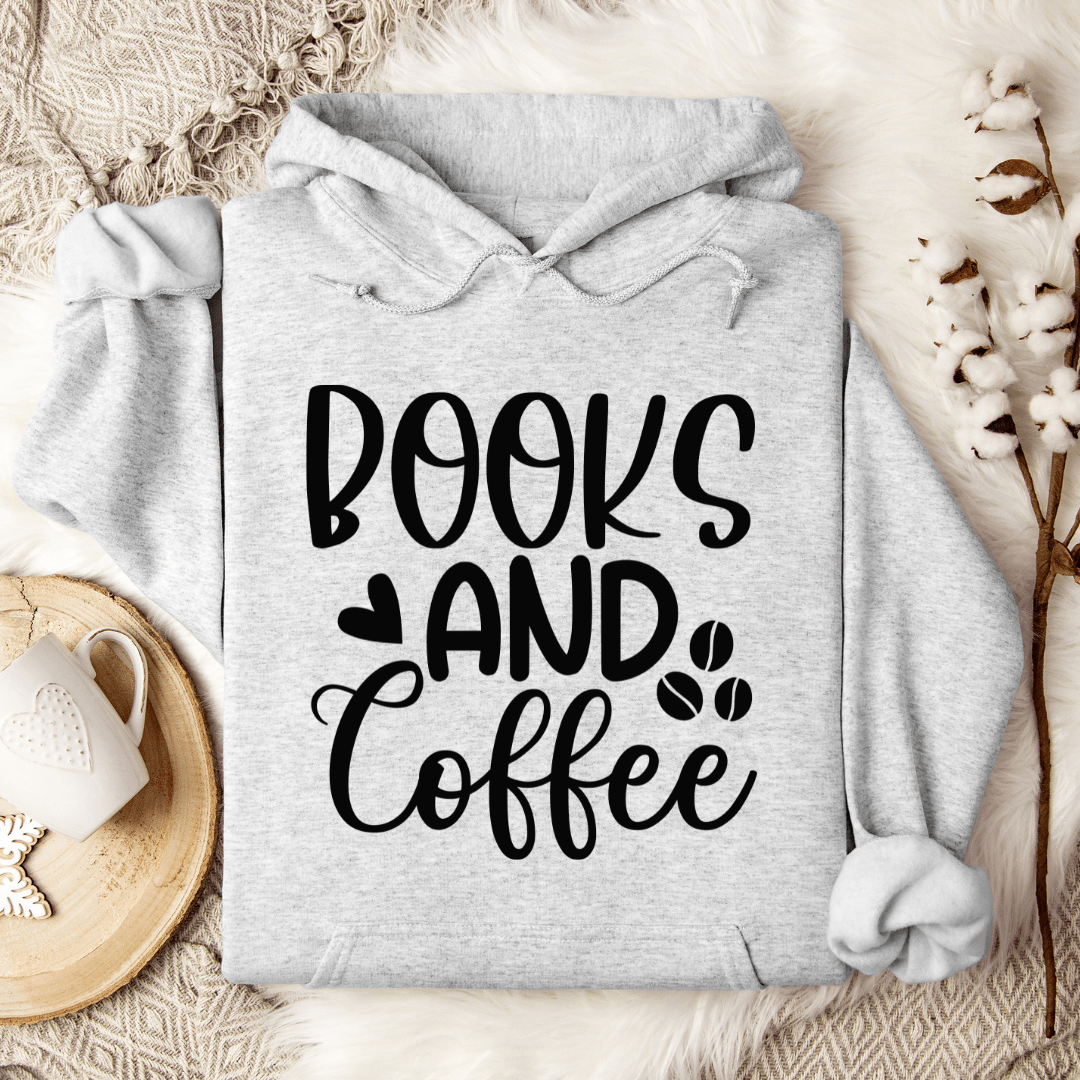 Books And Coffee Hoodie