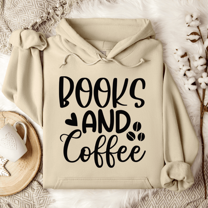 Books And Coffee Hoodie