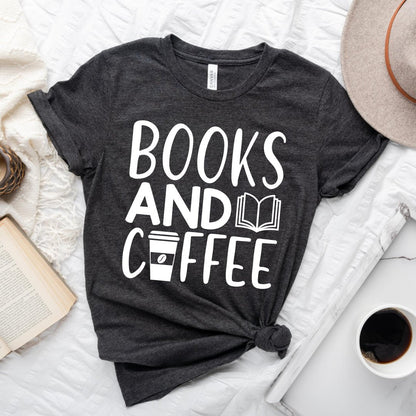 Books And Coffee Tee