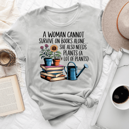 Books And Plants Tee