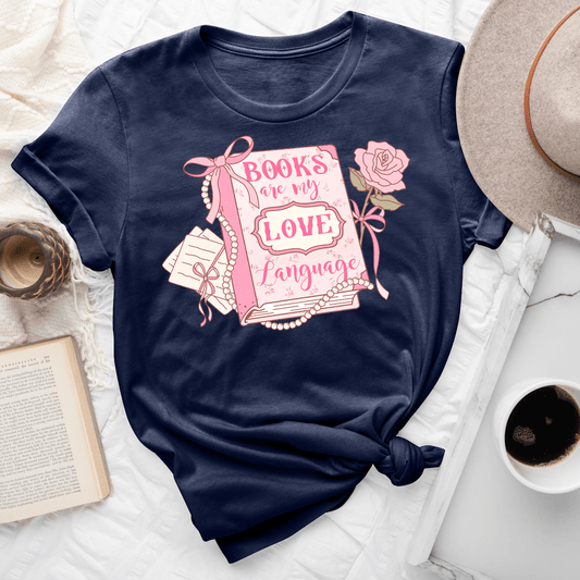 Books Are My Love Language Tee