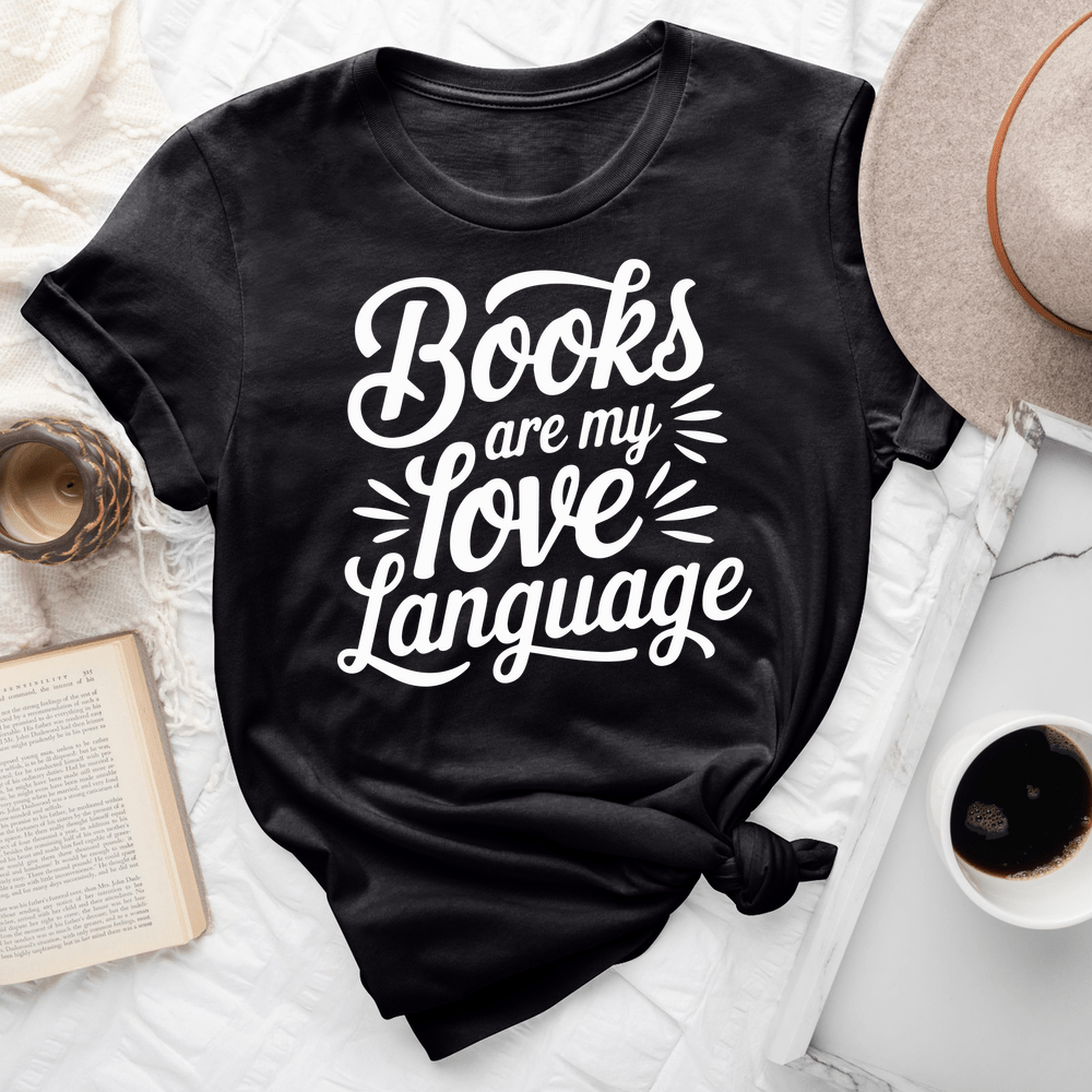 Books Are My Love Language Tee