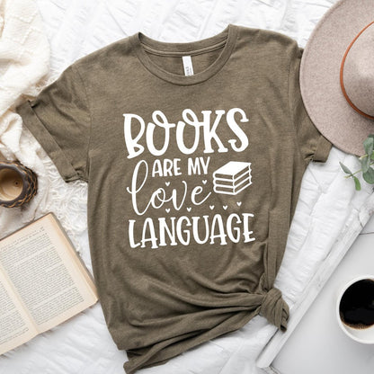 Books Are My Love Language Tee