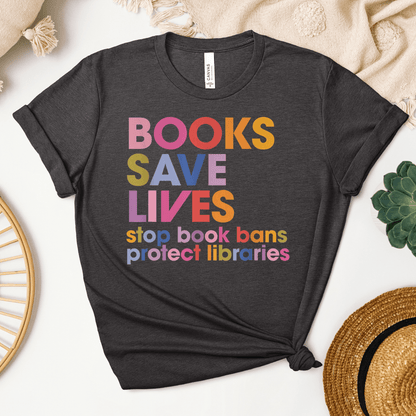 Books Save Lives Tee