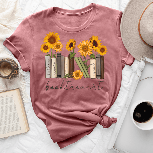 Booktrovert Tee