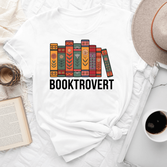 Booktrovert Tee