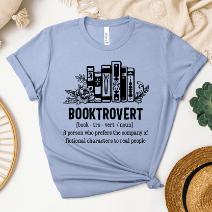 Booktrovert Tee