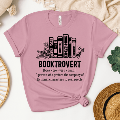 Booktrovert Tee