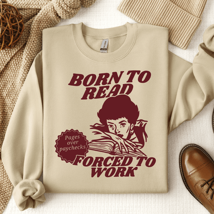 Born To Read Crewneck