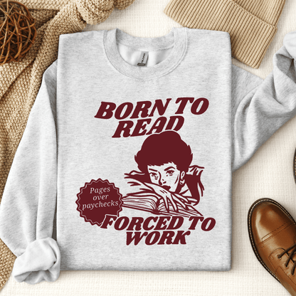 Born To Read Crewneck