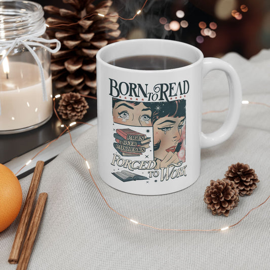 Born To Read Mug