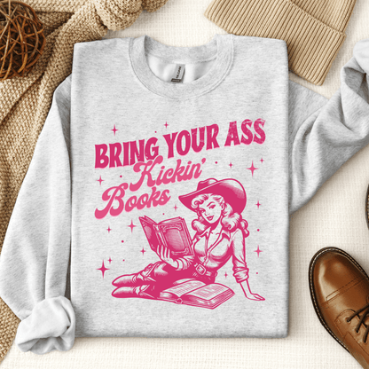 Bring Your Kickin' Books Crewneck